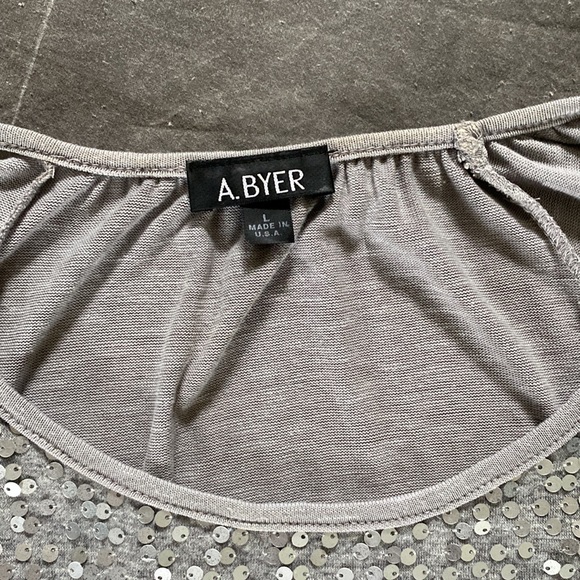 Vintage A Byer sequined top - Picture 2 of 6